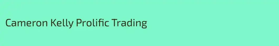 Cameron Kelly Prolific Trading